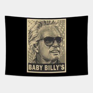 brown cream Baby Billys - misbehavin retro art (exlusive) Tapestry