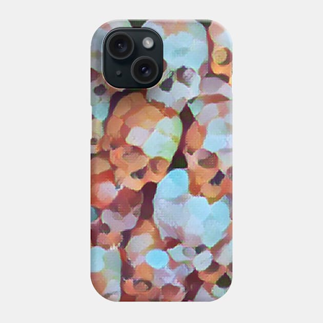 Pastel skulls Phone Case by OdllyWeird