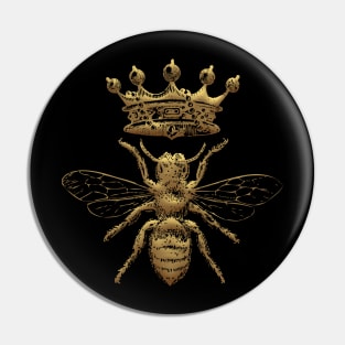 Queen Bee | Gold Queen Bee | Golden Queen Bee | Pin