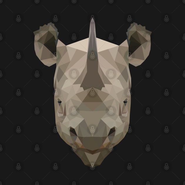 Black rhino by Edwardmhz