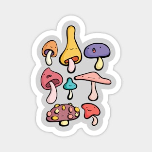 Mushroom Dudes Magnet