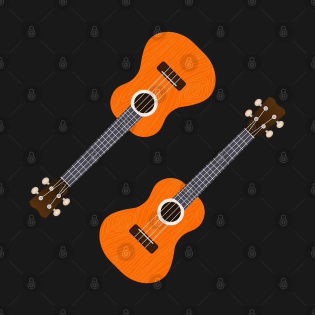 Orange Ukelele by PCB1981