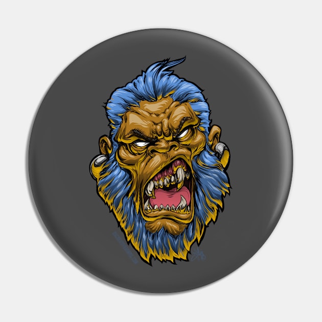 Denominator Mean Muggin Pin by dacreativegenius