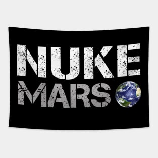 NUKE MARS Shirt Nuke Mars Tapestry