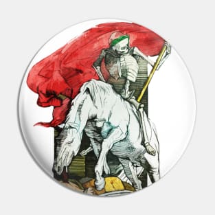 The Pale White Horse - War & Death Pin