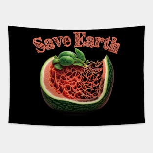 Save Earth Tapestry