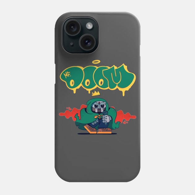 mf Doom in the sky Phone Case by PigunnaBilla