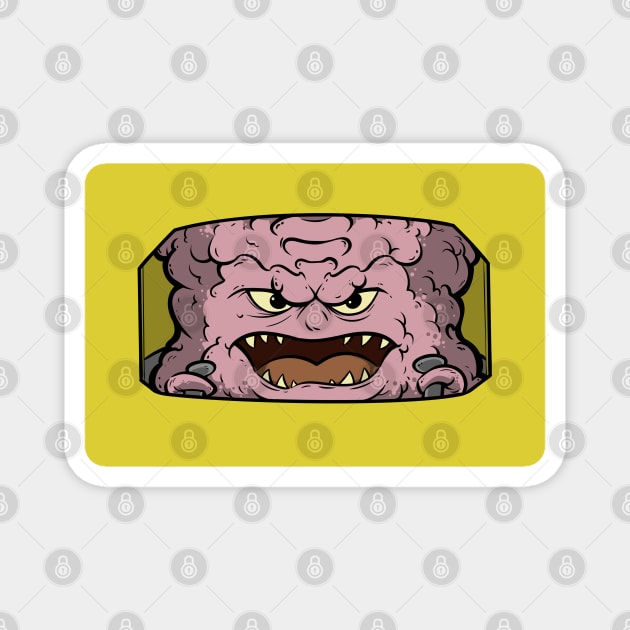 THE KRAANG FACE MASK Magnet by BetMac