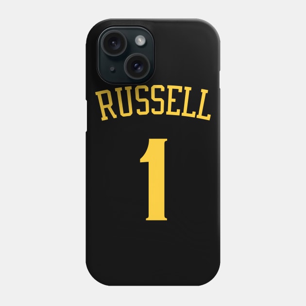 DeAngelo Russell Phone Case by telutiga