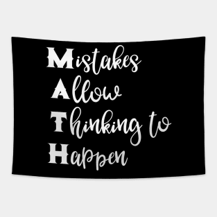 Mistakes Allow Thinking to Happen Tapestry