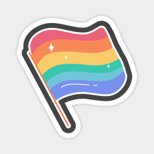 Pride Flag Sticker Magnet