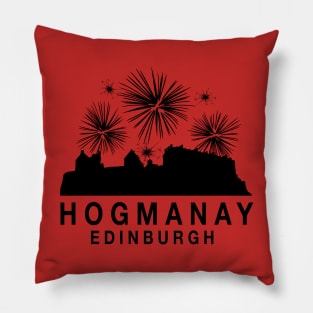 Hogmanay Edinburgh Pillow