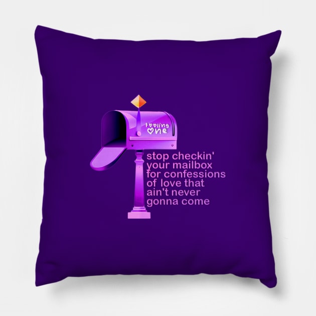 foolish one (taylors version) Pillow by sadieillust