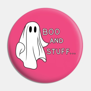 Ghost - Boo and Stuff Pin