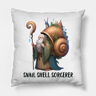 Snail Shell Sorcerer Pillow