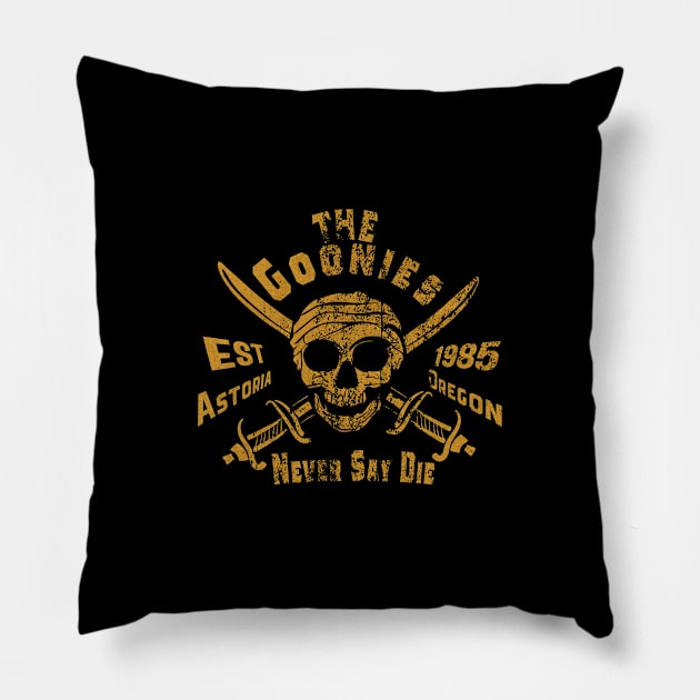 Goonies. Astoria 1985 Pillow by Nostalgia Avenue