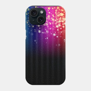 Colorful Space Rainbow Stars Phone Case