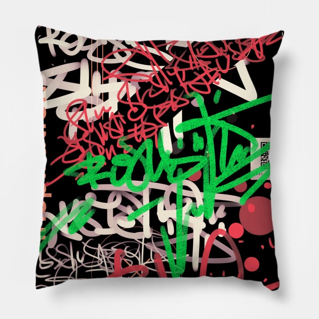 inspiration \\ graffiti Pillow by DenielHast