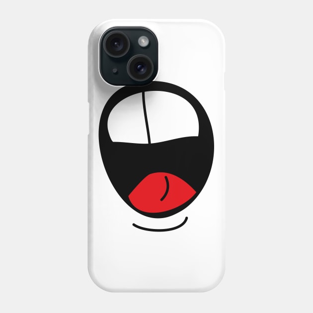 Mouth funny grimace emotions Phone Case by Tom´s TeeStore