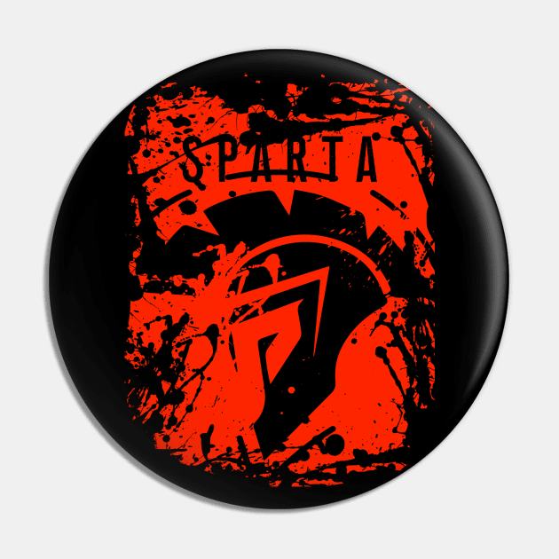 Sparta Pin by Lolebomb