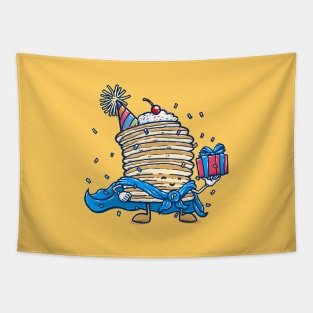 Captain Birthday Pancake Tapestry