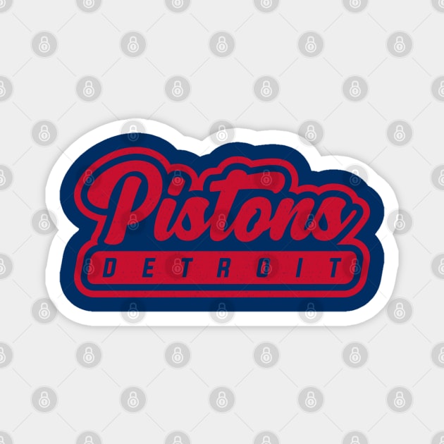 Detroit Pistons 02 Magnet by Karambol