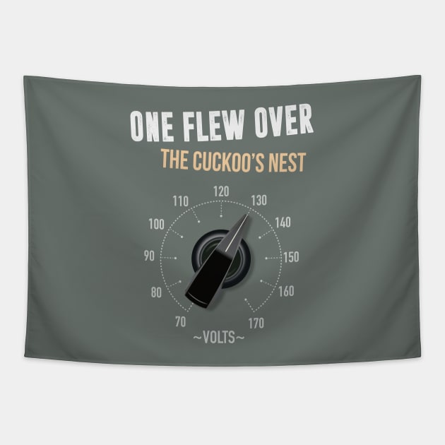 One Flew Over the Cuckoo's Nest - Alternative Movie Poster Tapestry by MoviePosterBoy