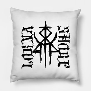 Lorna Shore Deathcore Symbol Pillow