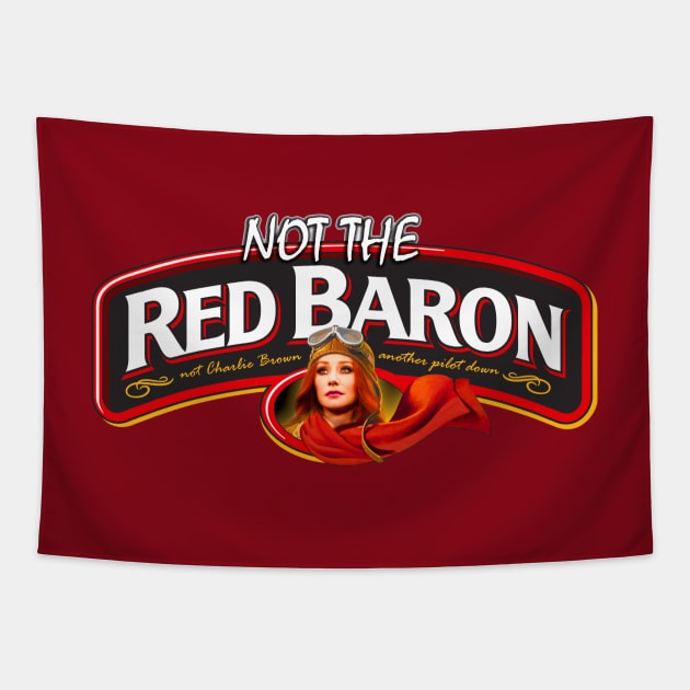 RED BARON Tapestry by SortaFairytale