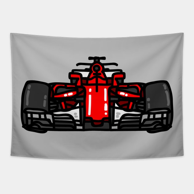 F1 Racing Tapestry by MKSTUD1O