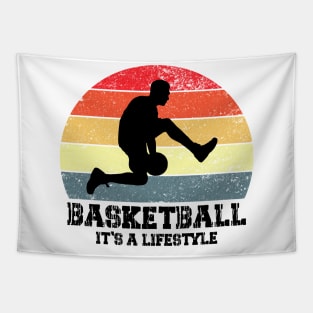 basketball it's a lifestile Tapestry