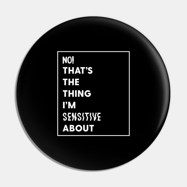 John Mulaney Sensitive Pin by usernate