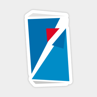 Item P2 of 30 (Pepsi Abstract Study) Magnet