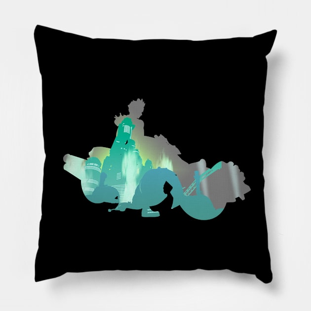 Cloud Reactor Pillow by Kaztiel