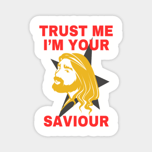 Faith Humor Jesus Slogans Magnet