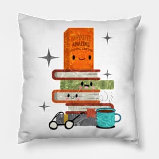 Favorite Book Lists Pillow