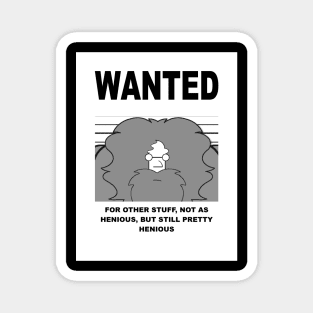 DEVIL TO PAY Nelson wanted poster Magnet