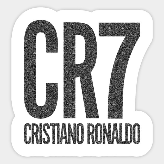 Cristiano Ronaldo Logo Cristiano Ronaldo Logo Sticker Teepublic