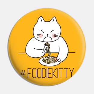 Foodie Kitty Pin