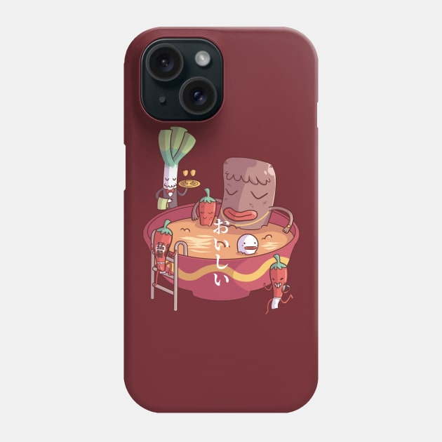 Onsen Spring Roll Phone Case by gunyuloid