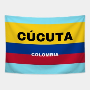 Cúcuta City in Colombian Flag Tapestry