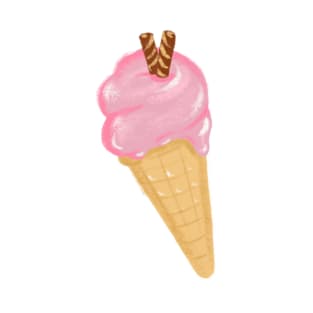 Yummy Ice cream print for true fan T-Shirt