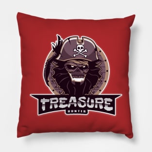 Treasure Hunter Pirate Pillow