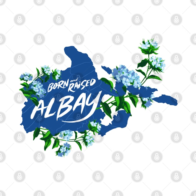 Born and Raised - Albay, Philippines (Blue) by pinoytee