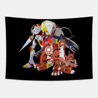 Digital monsters Tapestry