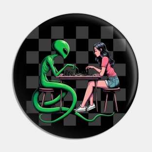 Playing chess with an alien Pin