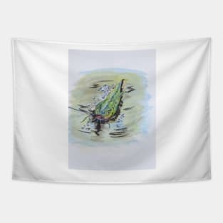 Hooked Catfish Tapestry