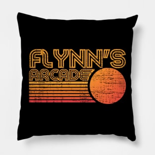 Flynns Arcade 80s retro vintage Pillow