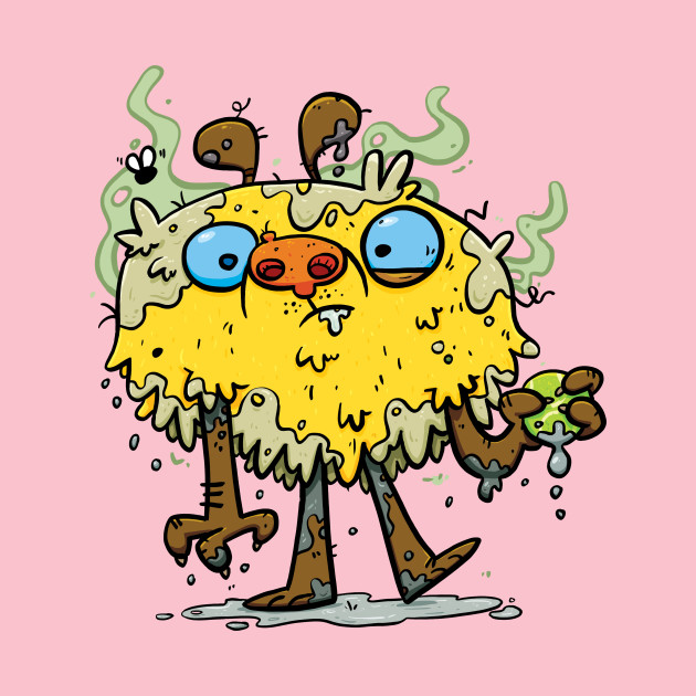 Wet Dog Monster by striffle