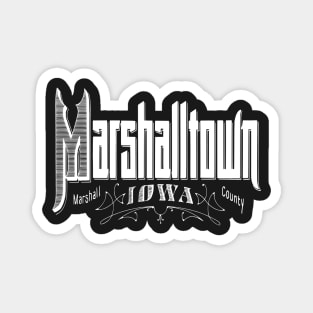 Vintage Marshalltown, IA Magnet